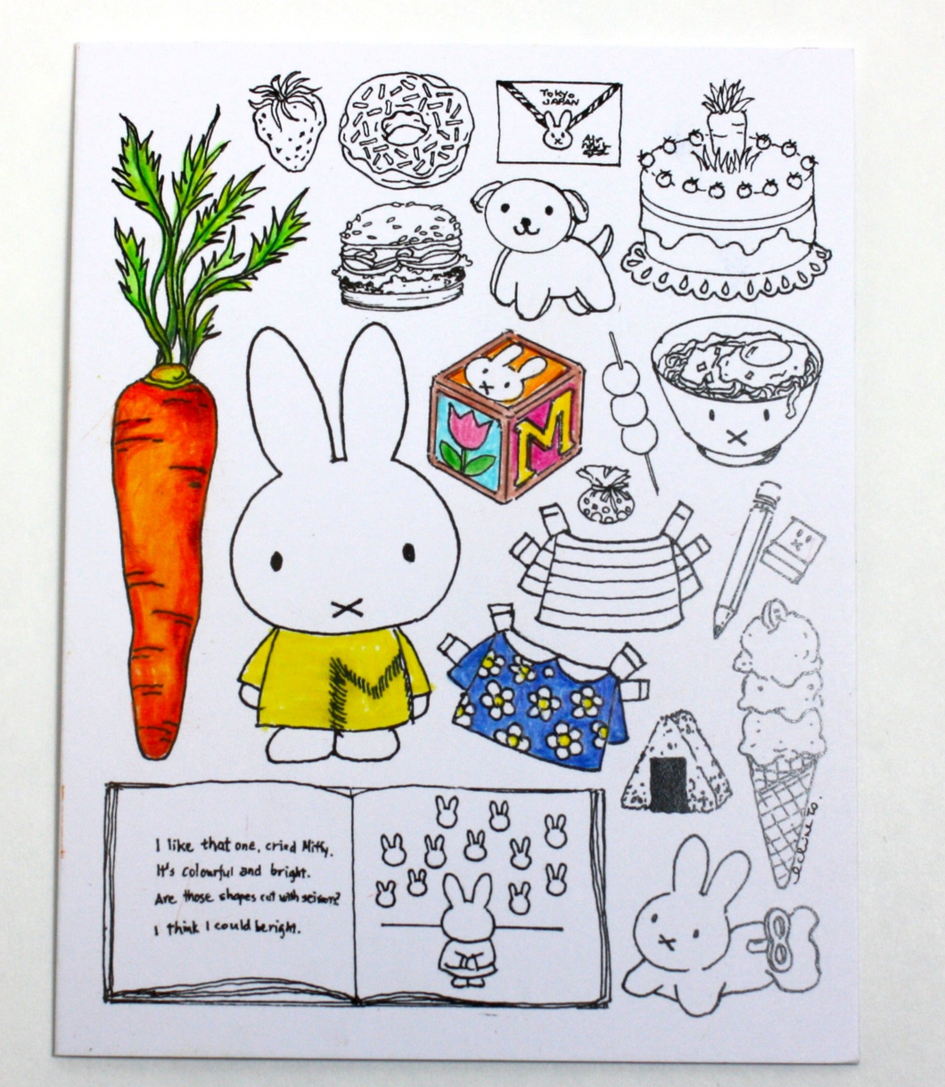 Print: Miffy (YELLOW SHIRT)