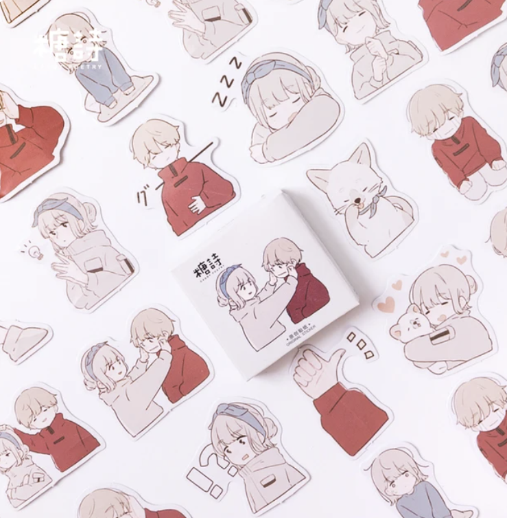 Sticker Pack: Mini Sticker Boxes