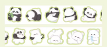 Load image into Gallery viewer, Washi Tape: Peel &amp; Stick Cartoon Animals
