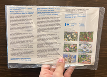 Load image into Gallery viewer, Canada Post Vintage: Floral Aerogrammes 6 Pack
