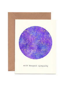 Greeting Card: Starry Sympathy