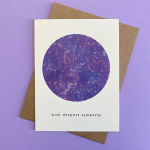 Greeting Card: Starry Sympathy