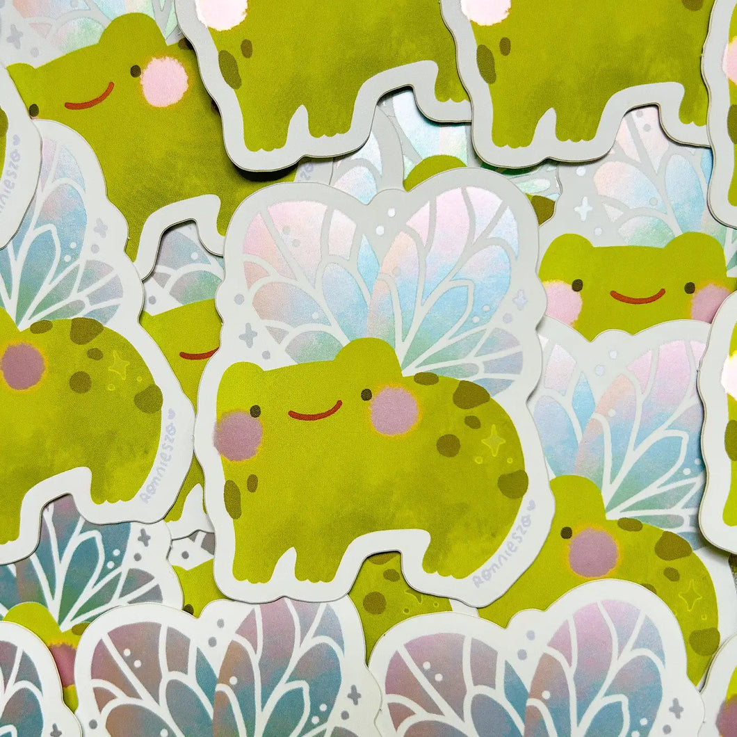Sticker: Fairy Frog