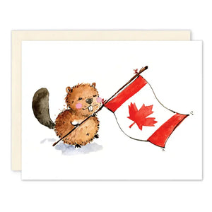 Greeting Card: Beaver Card