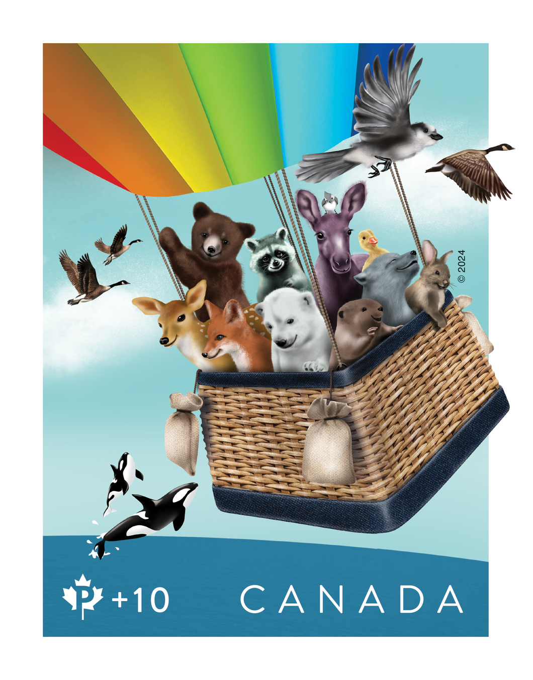 Canadian Postage: 2024 Canada Post Community Foundation Domestic Stamps