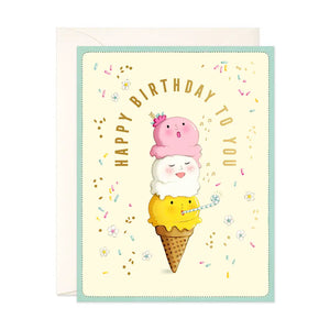 Greeting Card: Singing Ice-Cream