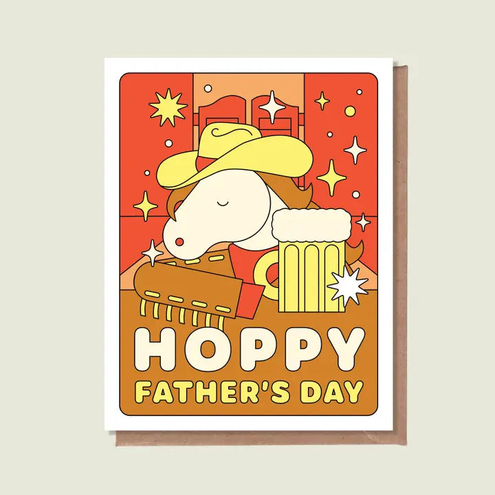 Greeting Card: Hoppy Father's Day