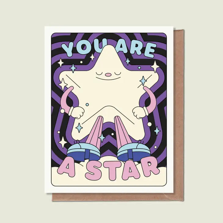 Greeting Card: You Are A Star