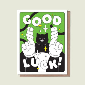 Greeting Card: Good Luck