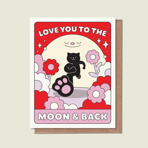 Greeting Card: To The Moon & Back