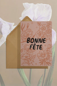 Greeting Card: Bonne Fête!