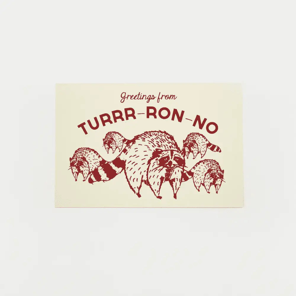 Postcard: Turrr-ron-no