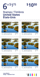 Canadian Postage: 2024 United States Stamps - Far and Wide Landscapes