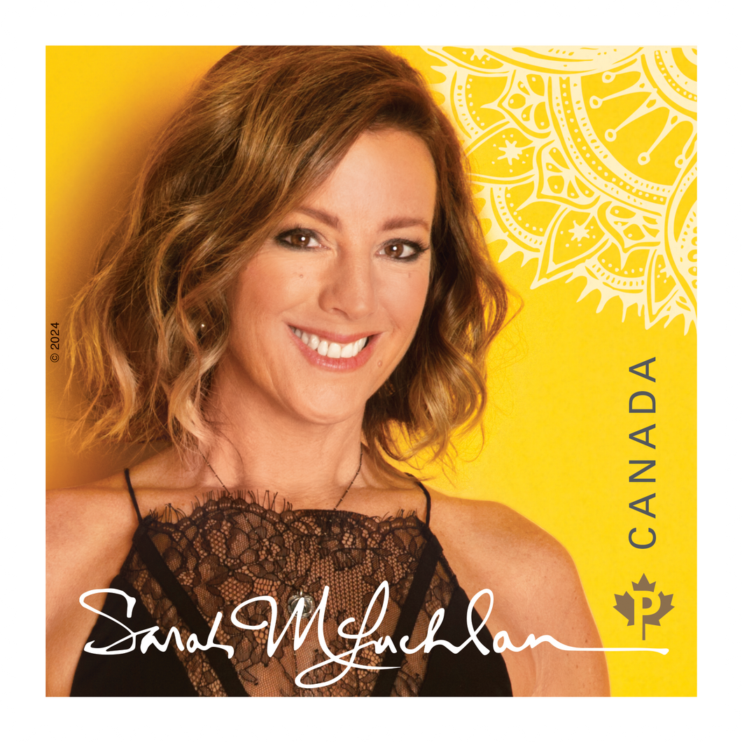 Canadian Postage: 2024 Sarah McLachlan Domestic Stamps