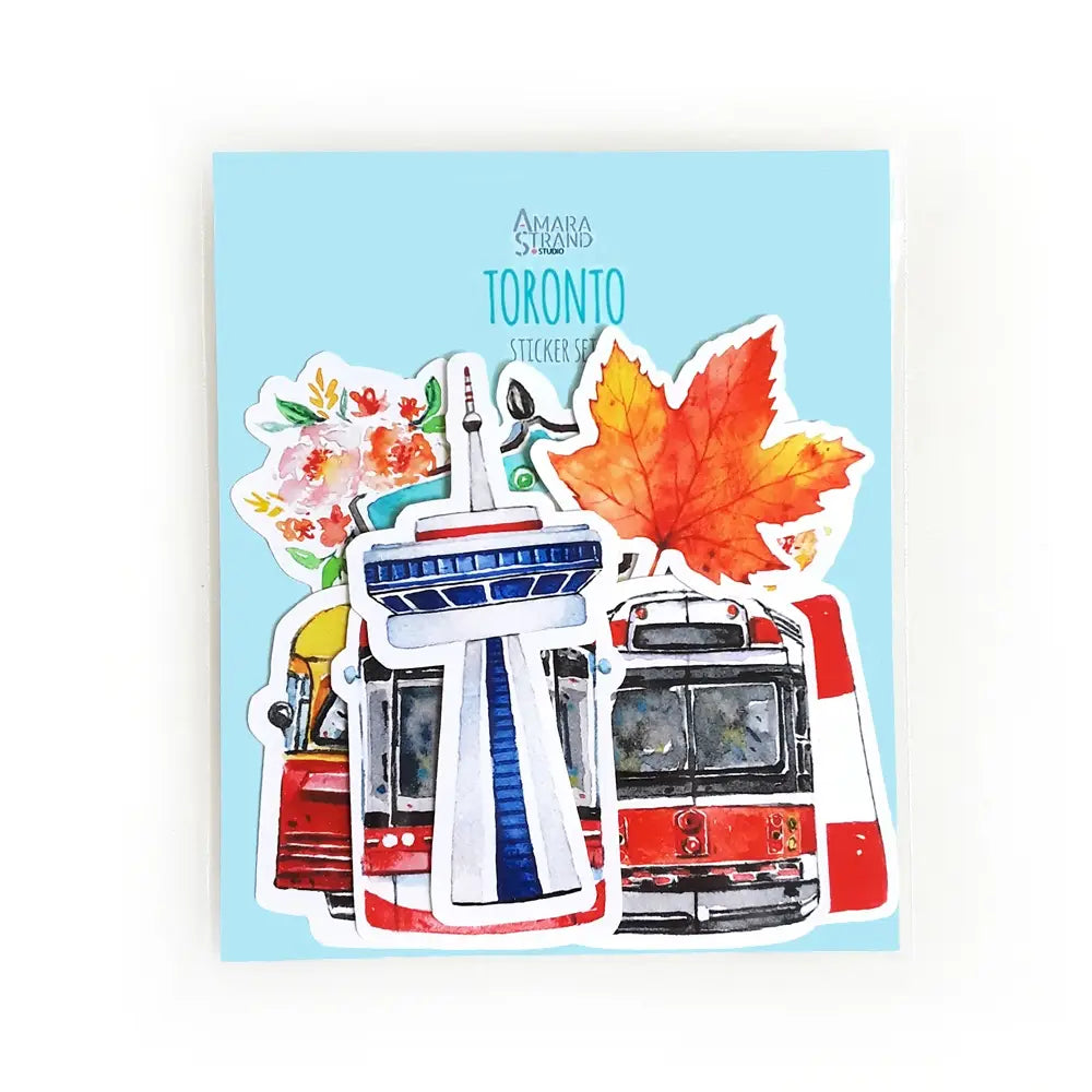Sticker Set: Toronto