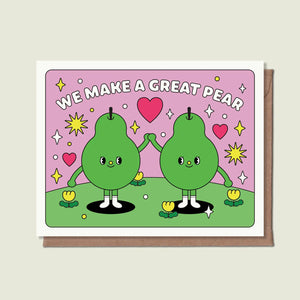 Greeting Card: Great Pear!