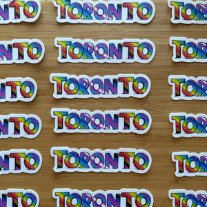 Sticker: Toronto Sign