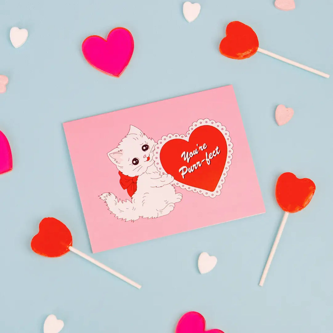 Greeting Card: You're Purrfect