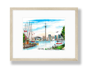 Print: Toronto Island (Horizontal)