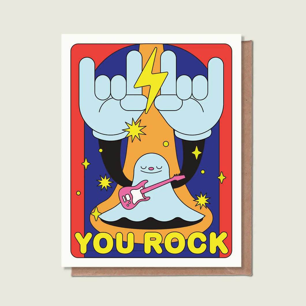 Greeting Card: You Rock!