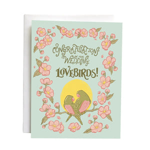 Greeting Card: Lovebirds