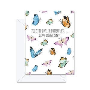 Greeting Card: Butterflies Anniversary