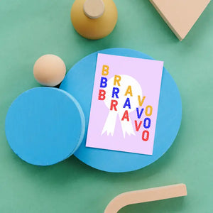 Greeting Card: Bravo