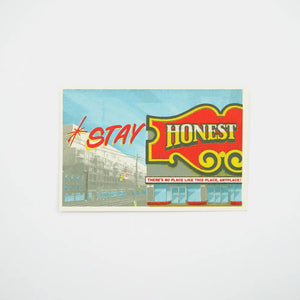 Postcard: Stay Honest (Honest Ed's)