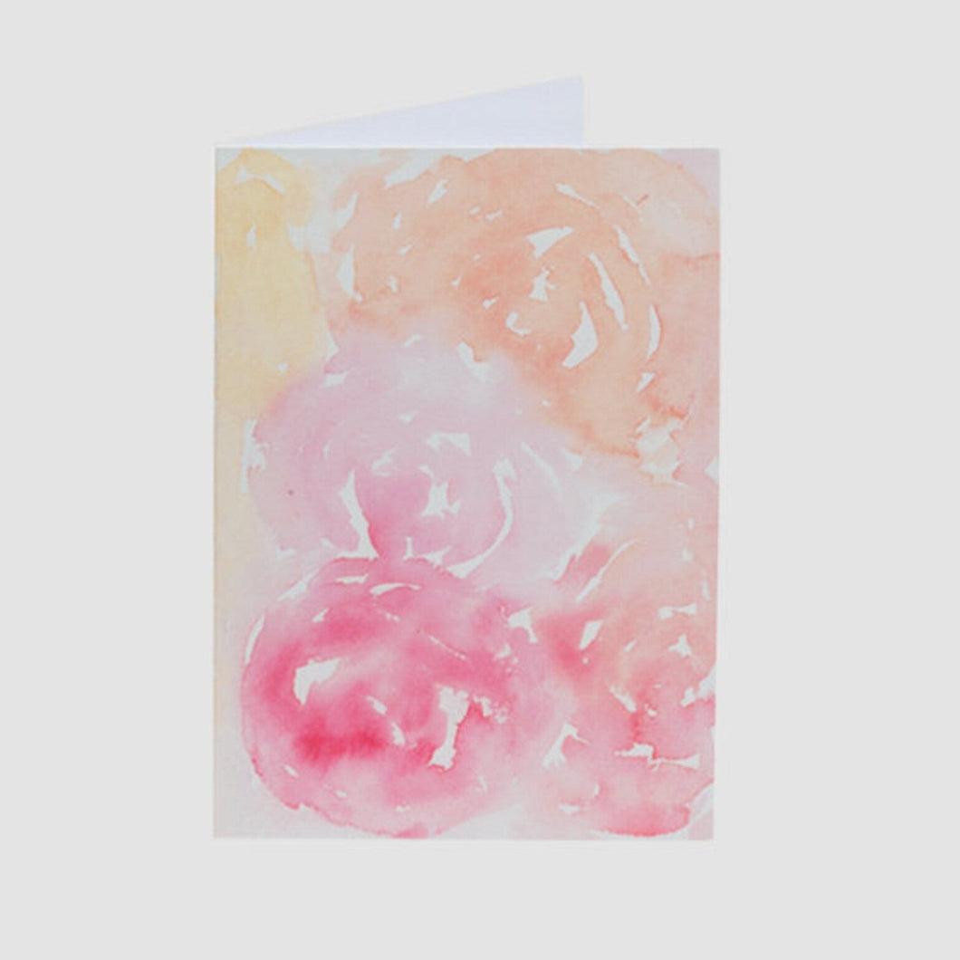 Greeting Card: Watercolour Roses