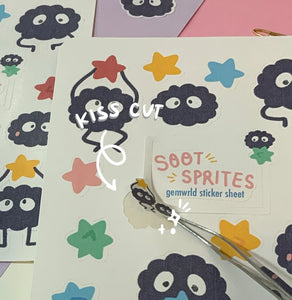 Sticker Sheet: Soot Sprites