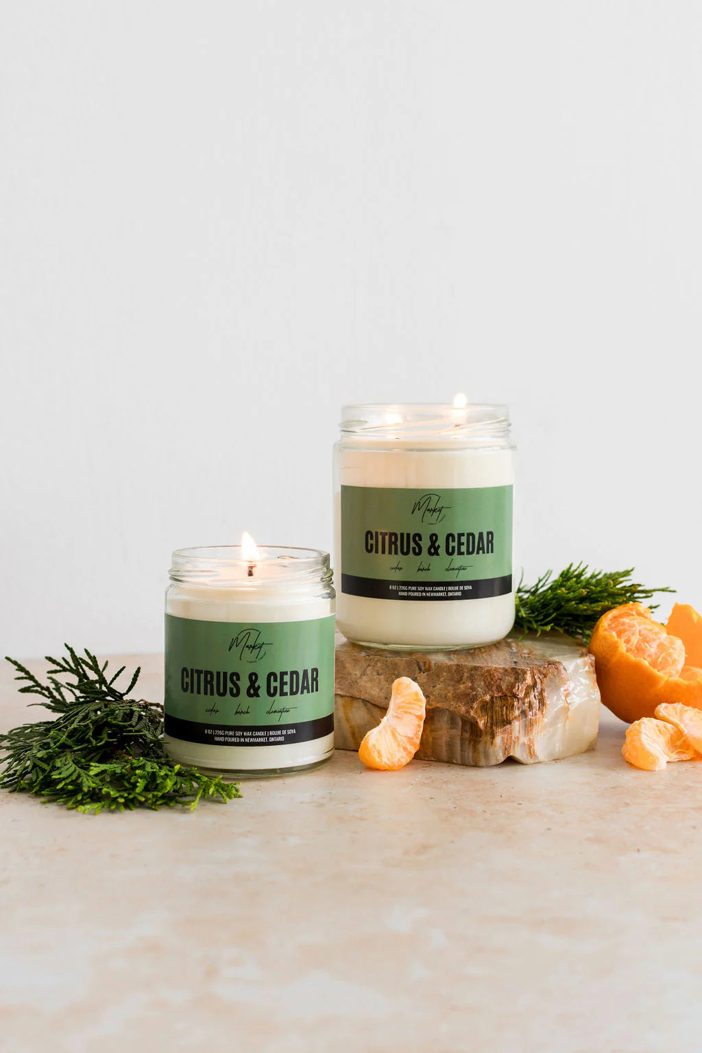 Candle: Citrus & Cedar