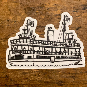 Sticker: Toronto Island Ferry