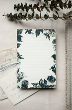 Load image into Gallery viewer, Notepad: Dark Florals
