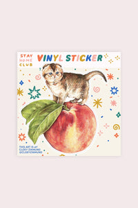 Sticker: PEACH CAT