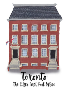 Postcard: Toronto's First Post Office
