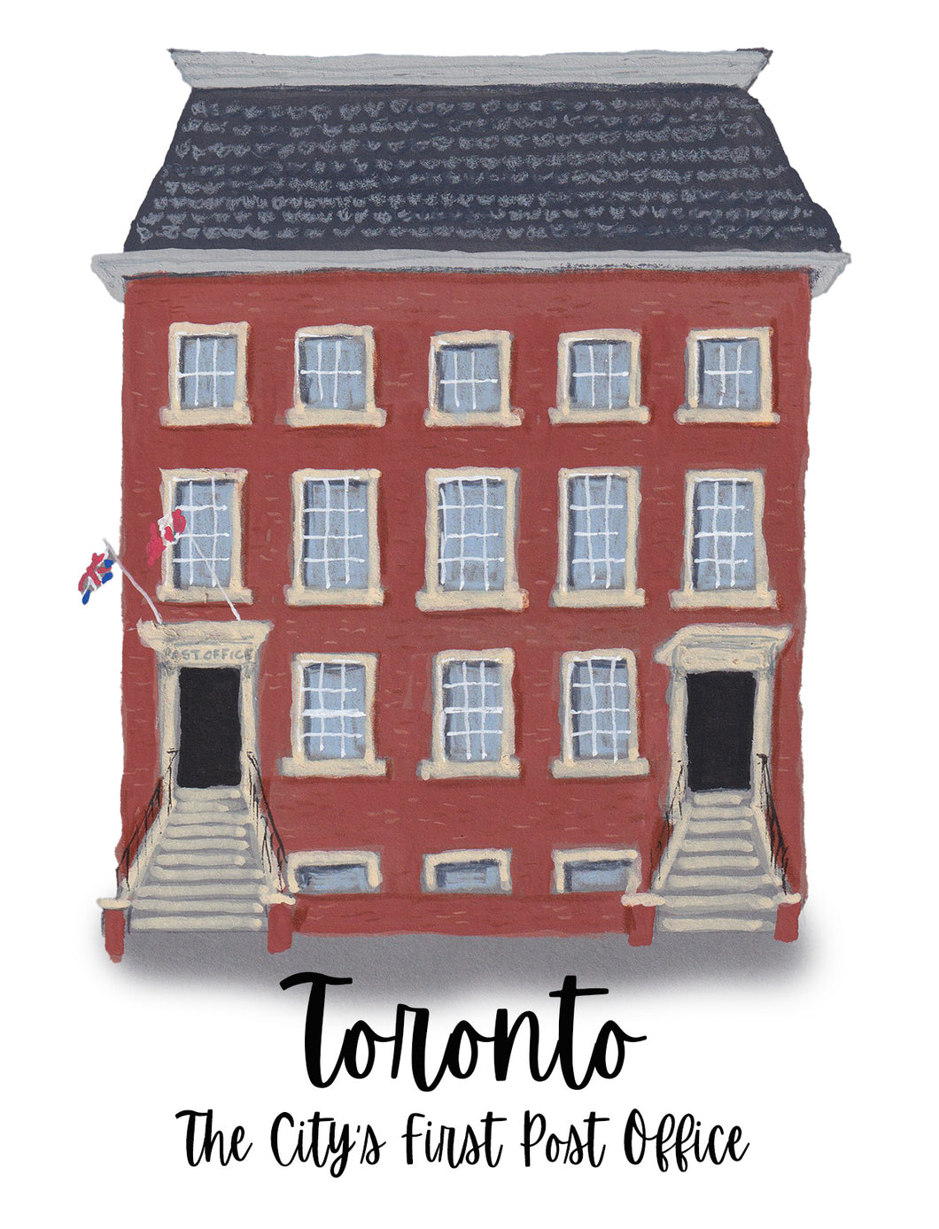 Postcard: Toronto's First Post Office