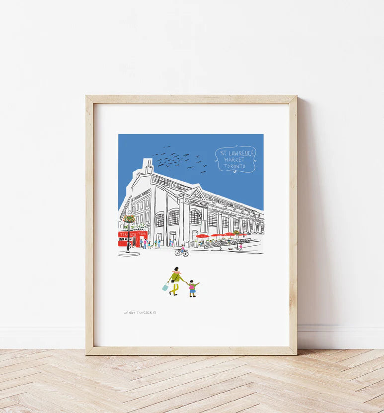 Print: St Lawrence Market