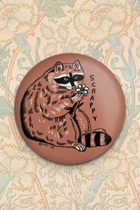 Magnet: Scrappy Raccoon