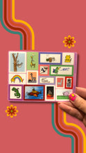 Load image into Gallery viewer, Sticker Sheet: Animals Stamps
