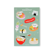 Load image into Gallery viewer, Stickers: Cutesy Food
