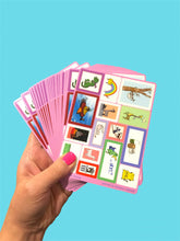 Load image into Gallery viewer, Sticker Sheet: Animals Stamps
