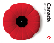 Load image into Gallery viewer, Canadian Postage: 2021 Poppy Domestic Stamps
