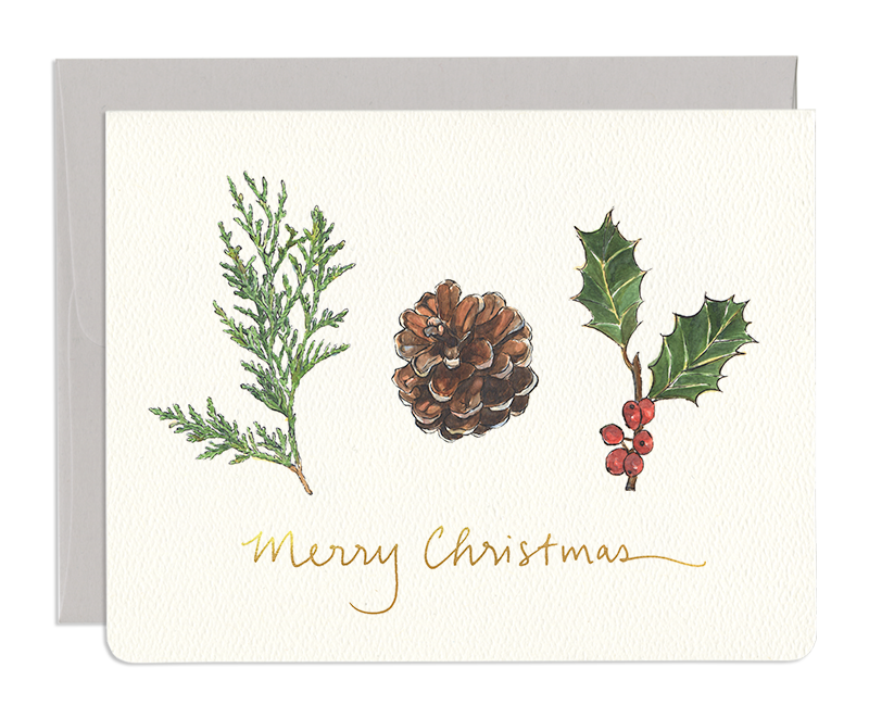 Greeting Card: CHRISTMAS JOY