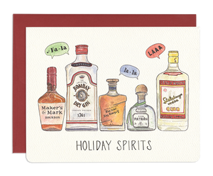 Greeting Card: HOLIDAY SPIRITS