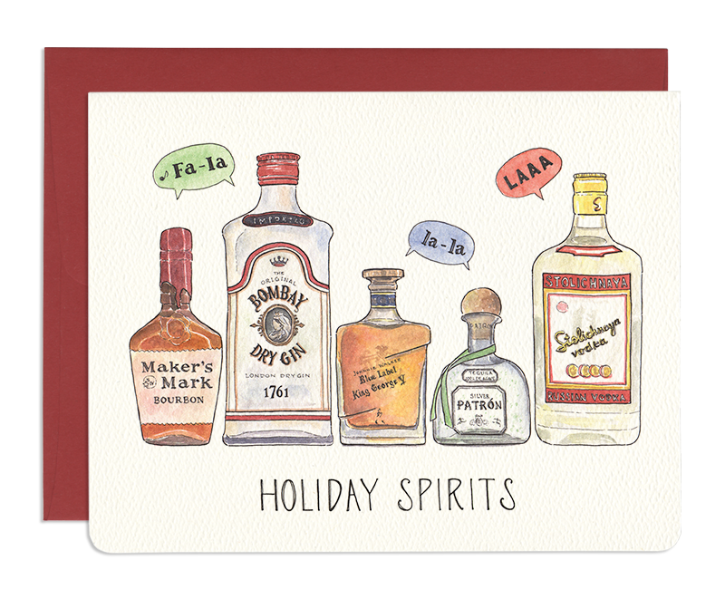 Greeting Card: HOLIDAY SPIRITS