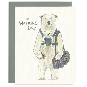Greeting Card: WALKING DAD