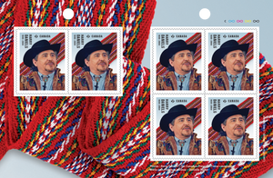 Canadian Postage: 2022 Indigenous Leaders – Harry Daniels Domestic Stamps
