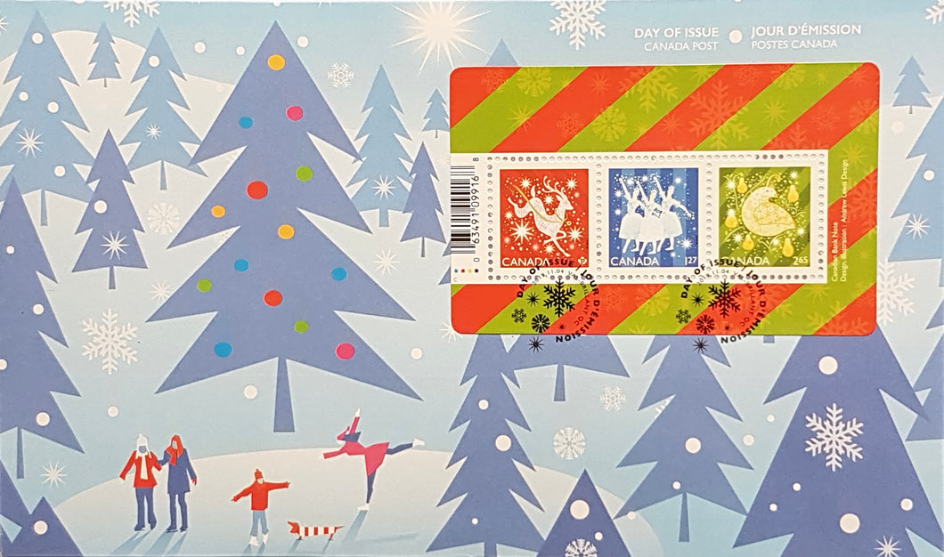 Canada Post Vintage: 2019 Christmas First Day Cover