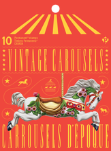 Load image into Gallery viewer, Canadian Postage: 2022 Vintage Carousels Domestic Stamps
