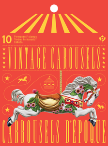 Canadian Postage: 2022 Vintage Carousels Domestic Stamps